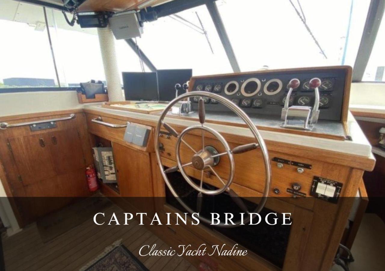Classic Yacht Nadine In Poole Harbour, Dorset, With A Hot Tub Jacuzzi Εξωτερικό φωτογραφία